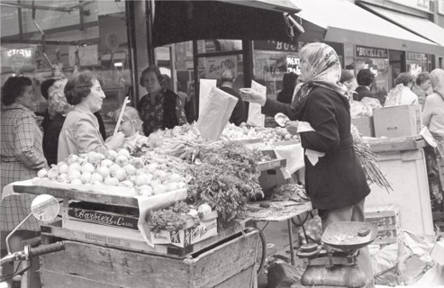 Marché à Dublin, Irlande