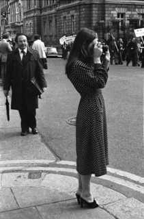 Manifestation de cinéastes à Dublin, 1978