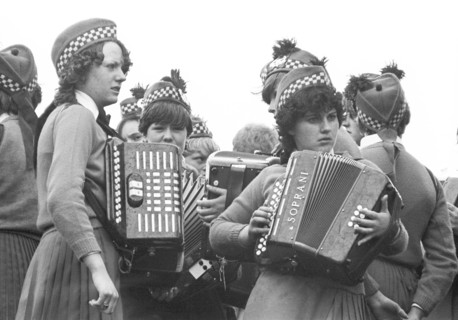 Orange parade in Belfast