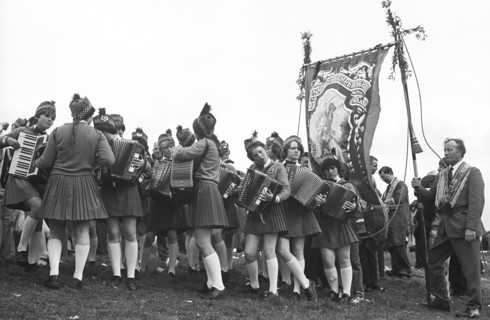 Orange parade in Belfast