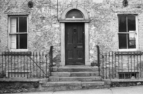 Façade d'une maison en Irlande