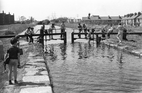 Baignade dans le Royal Canal de Dublin