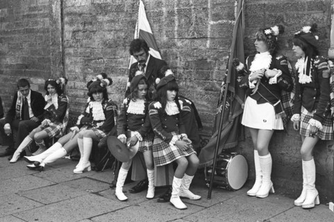 Orange parade in Belfast
