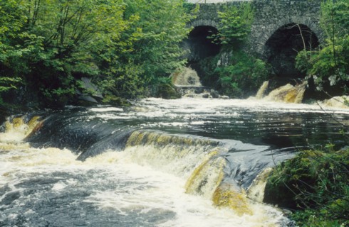 Les chutes d'Owenkillew, en Irlande