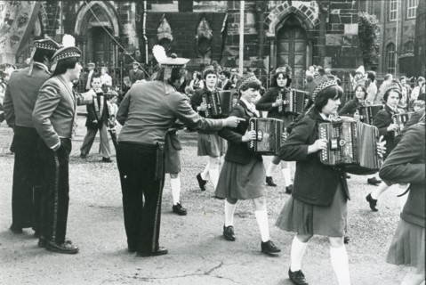 Orange parade in Belfast