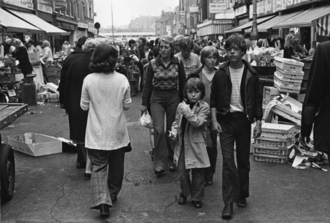 Marché à Dublin, Irlande