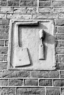 Plaque de métier ancienne