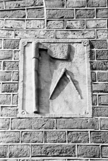 Plaque de métier ancienne
