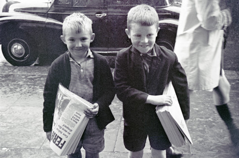 Petits vendeurs de journaux, Dublin