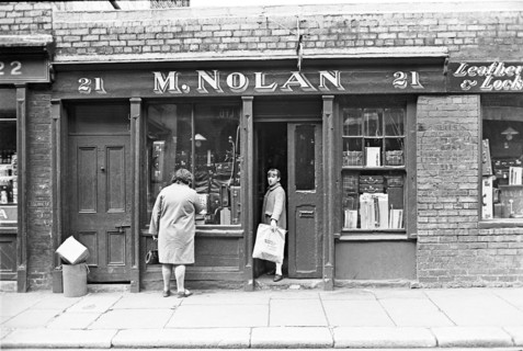 Nolan's leather shop, Liffey Street, Dublin, Ireland