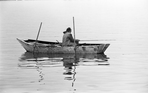 Fishing on Zuiderzee, Netherlands