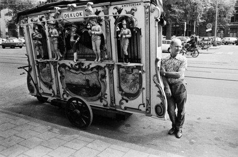 Amsterdam, street organ