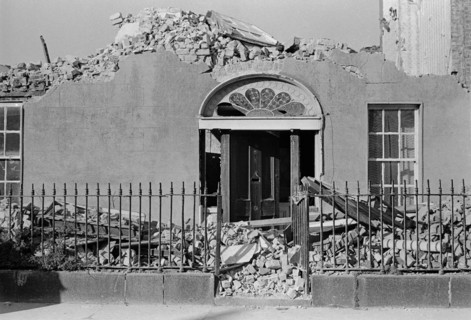 House demolition, Sandymount