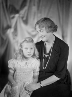 Princess Marie Bonaparte with her grand-daughter Tatiana