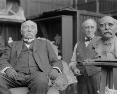 Paul Troubetskoy and Georges Clemenceau