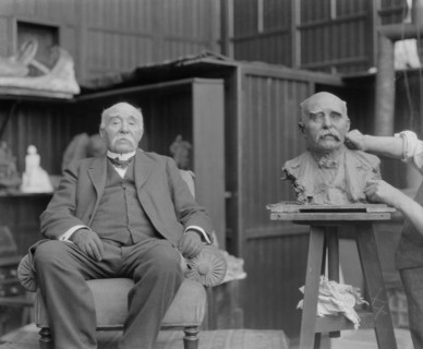Paul Troubetskoy and Georges Clemenceau