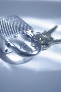 Lock and keys.