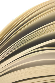 Pages of open books.
