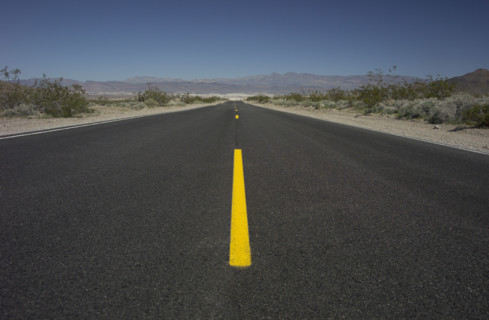 The wide open road.