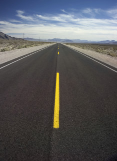 The open road.