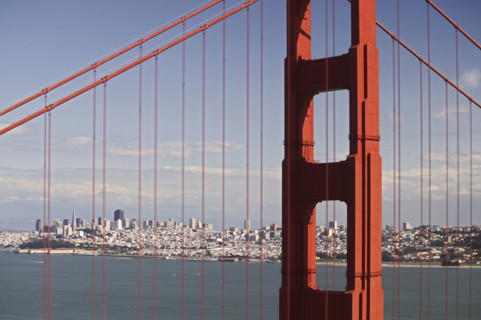 Golden Gate Bridge San Francisco California USA.