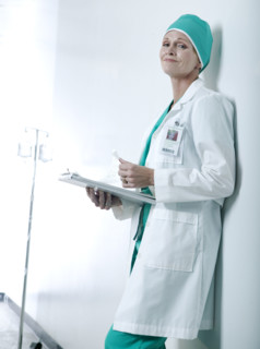 Portrait of a healthcare provider.