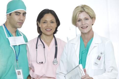 Portrait of medical staff.