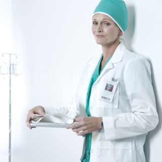 Portrait of a healthcare provider.