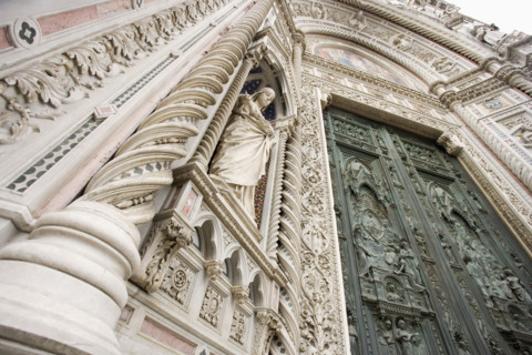 The Duomo Santa Maria Del Fiore Florence Italy.