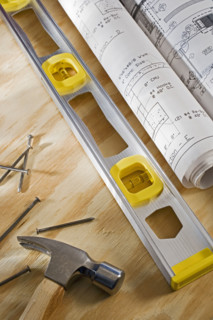 Still life of carpentry tools.