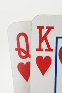 King and queen of hearts.