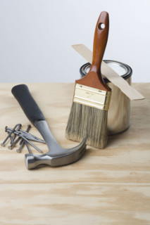 Variety of home repair tools.