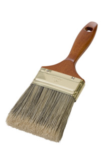 Still life of a paint brush.