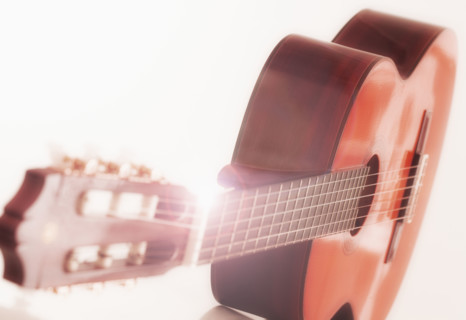 Acoustic guitar.