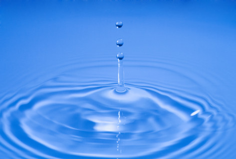 Drop of water.