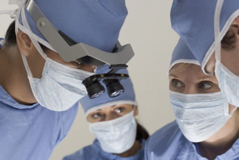 Medical team in surgery.