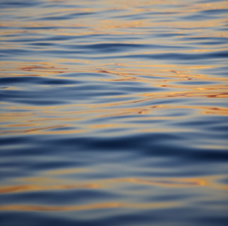 Close up of water patterns.