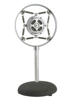 Antique microphone.