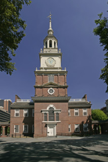 Independence Hall in Philadelphia PA.