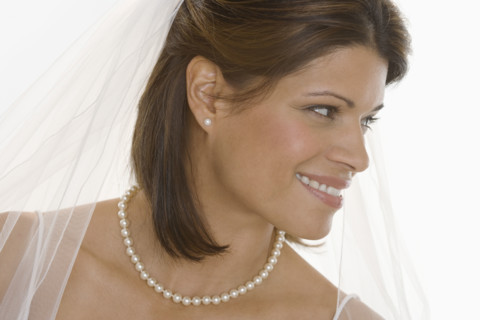 Portrait of a bride.