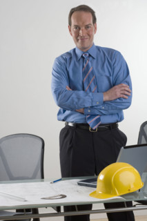 Portrait of a contractor.