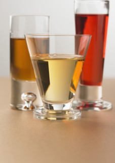 Still life of beverages.