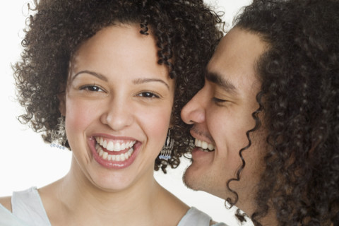 Portrait of a happy couple.