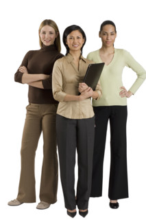 Group of multi-ethnic businesswomen.
