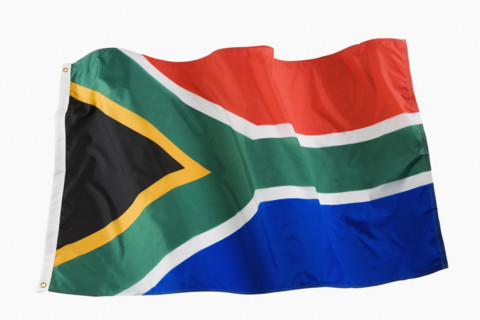 Studio shot of national flag.