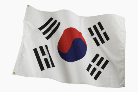 Studio shot of national flag.