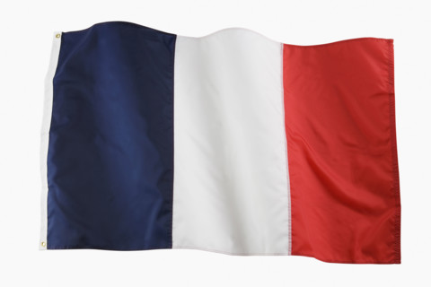 Studio shot of national flag.