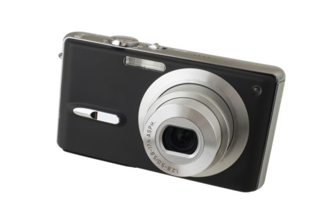 Close up of camera.