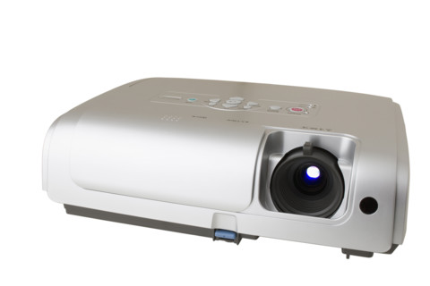 Close up of projector.