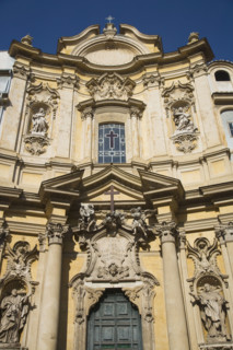 Facade of the Church of Santa Maria Maddalena.